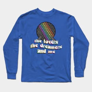 Epcot Rainbow Connection inspired lovers dreamers and me Distressed by Kelly Design Company Long Sleeve T-Shirt